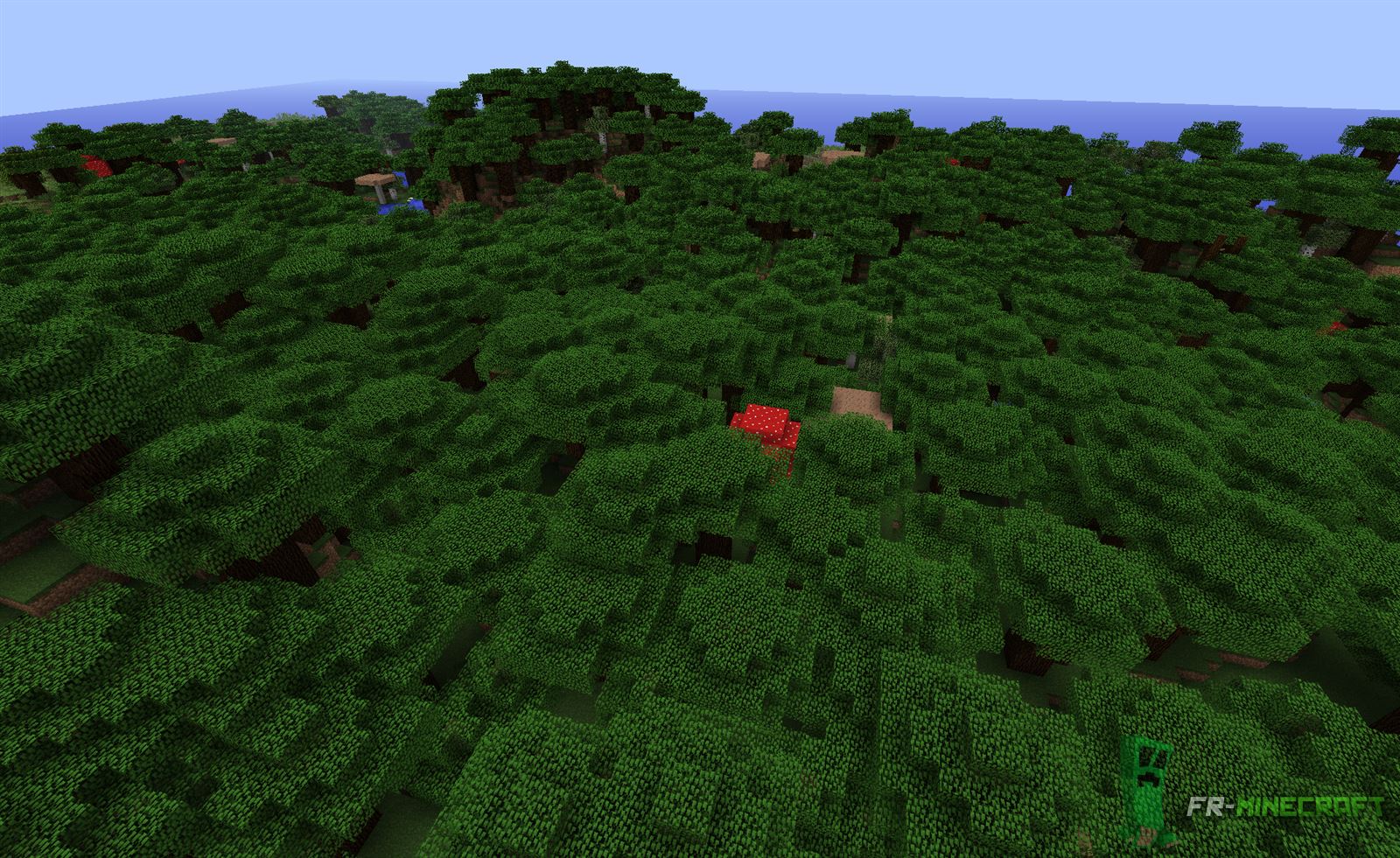 Forest Biome Roofed Forest Biome.