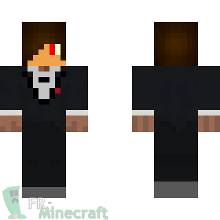 Aperçu de la skin Minecraft Homme en costume