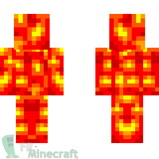 Aperçu de la skin Minecraft Lave - Lava