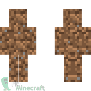 Aperçu de la skin Minecraft Camouflage dirt