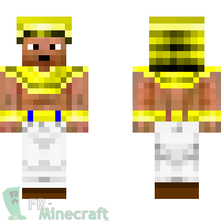 Aperçu de la skin Minecraft Ramses II