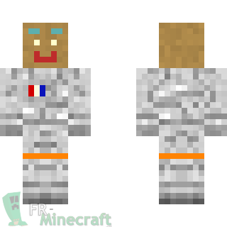 Aperçu de la skin Minecraft Superbrioche666 Cosmonaute
