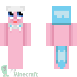 Aperçu de la skin Minecraft Poney Rose - My Little Pony