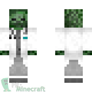 Aperçu de la skin Minecraft Zombie docteur