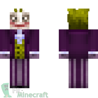 Aperçu de la skin Minecraft Joker - Batman