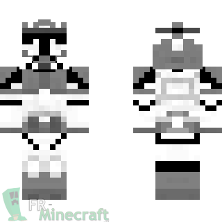 Aperçu de la skin Minecraft Clone de Kamino - Star Wars The Clone Wars