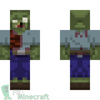 Aperçu de la skin Minecraft Zombie