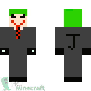 Aperçu de la skin Minecraft Joker