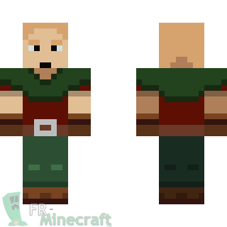 Aperçu de la skin Minecraft Archer Elf - Seigneur des anneaux