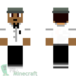 Aperçu de la skin Minecraft Pharrel Williams