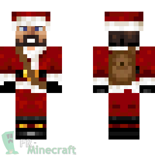 Aperçu de la skin Minecraft Père-Noël