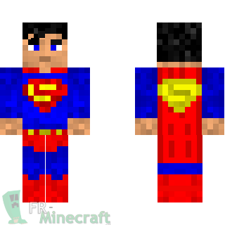 Aperçu de la skin Minecraft Superman