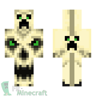 Aperçu de la skin Minecraft Spectre de Creeper