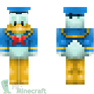 Aperçu de la skin Minecraft Donald Duck