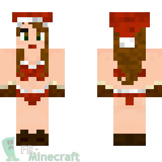 Aperçu de la skin Minecraft Mère Noël