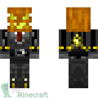 Aperçu de la skin Minecraft Pumpkins Team