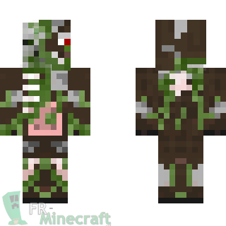 Aperçu de la skin Minecraft Zombiecow-man (DEVIL)