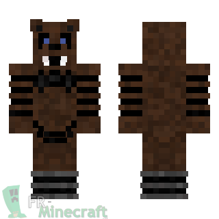 Aperçu de la skin Minecraft Freddy - FNAF