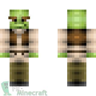 Aperçu de la skin Minecraft Shrek