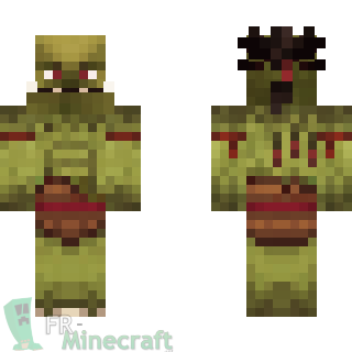 Aperçu de la skin Minecraft Orc Warrior