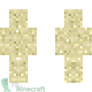 Aperçu de la skin Minecraft Camouflage sand