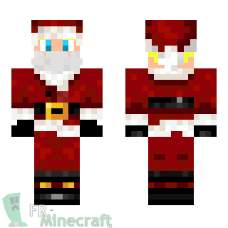 Aperçu de la skin Minecraft Père Noël