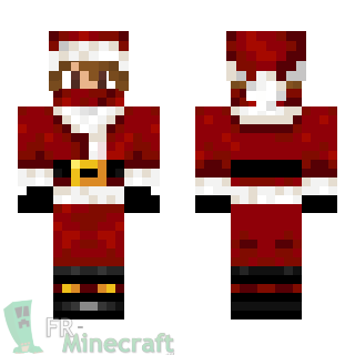 Aperçu de la skin Minecraft Déguisement Père Noël