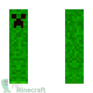 Aperçu de la skin Minecraft Creeper