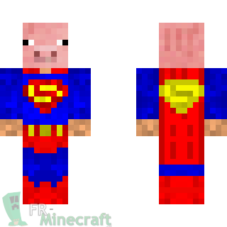 Aperçu de la skin Minecraft Super-Cochon
