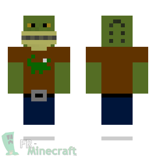 Aperçu de la skin Minecraft Crocodile lacoste