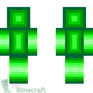 Aperçu de la skin Minecraft Skin vert