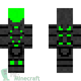 Aperçu de la skin Minecraft Alien