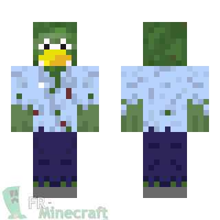 Aperçu de la skin Minecraft Pingouin zombifié