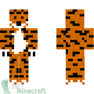 Aperçu de la skin Minecraft Hobbes le Tigre