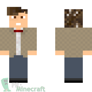 Aperçu de la skin Minecraft Doctor Who Cool-Fez 