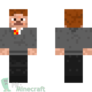 Aperçu de la skin Minecraft Ron Weasley- Harry Potter