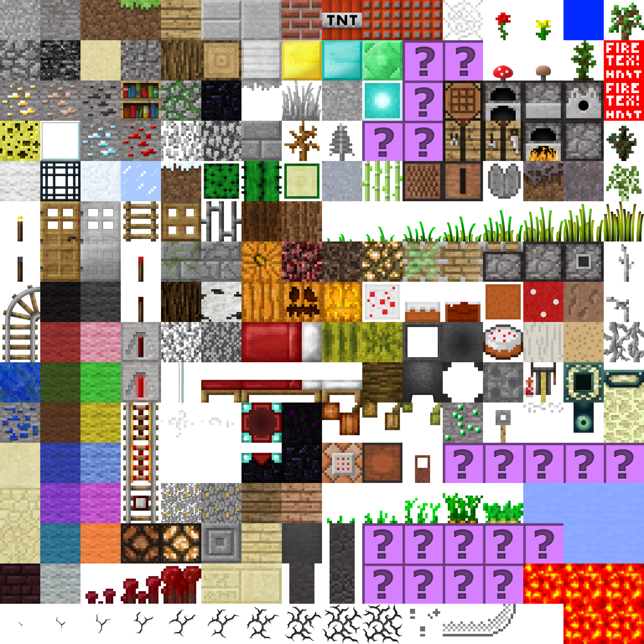 minecraft 1.9 resource pack template