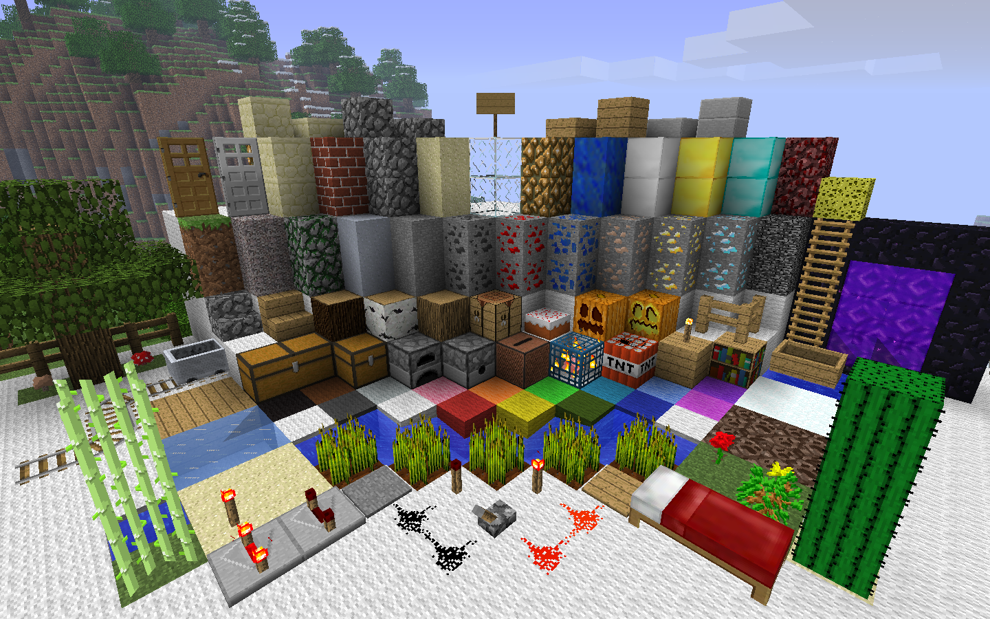 Textures Minecraft : Pack de texture Faithfull pack pour Minecraft 1.1