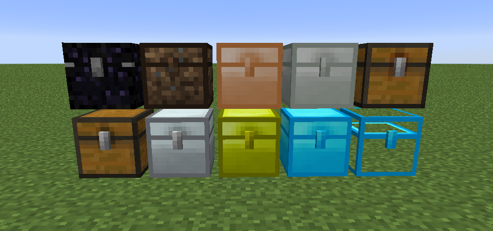 Minecraft Mod Minecraft : Iron Chests