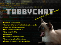 Mod Minecraft TabbyChat