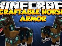 Mod Minecraft CraftableHorseArmor