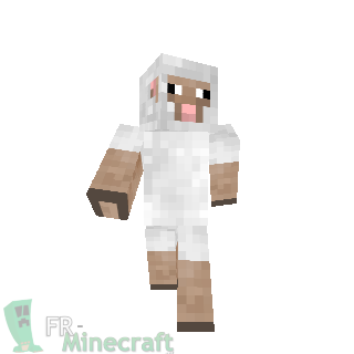 ⛏️ FR-Minecraft Skin Minecraft : Mouton