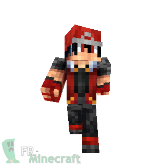 red de pokemon  Minecraft Skin