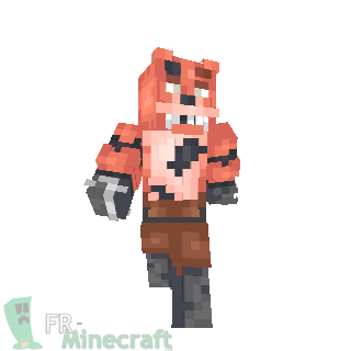 FNaF: Movie - Foxy the pirate Minecraft Skin
