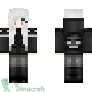 Aperçu de la skin Minecraft Wither-girls