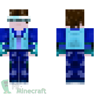 Aperçu de la skin Minecraft Ice Ranger