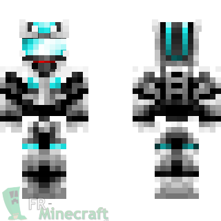 Aperçu de la skin Minecraft Armure de diamand High Tech