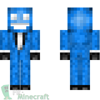 Aperçu de la skin Minecraft DeadMaus5 Bleu