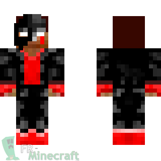 Aperçu de la skin Minecraft Démon