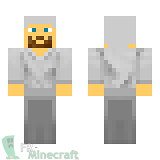 Aperçu de la skin Minecraft Homme armure en fer